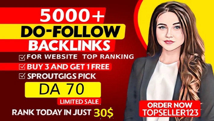 464683Branded 100 Backlinks with Da 90 plus sites