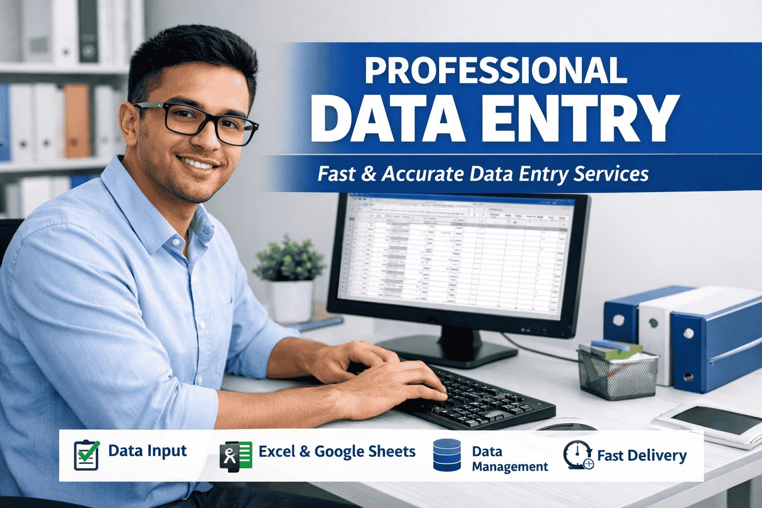 461852I will do accurate data entry for you