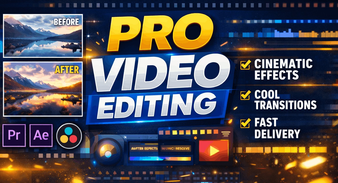 465635I will make high quality YouTube video editing with fast delivery