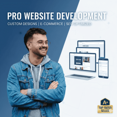 464768I will build website, website development, full stack developer, front end developer