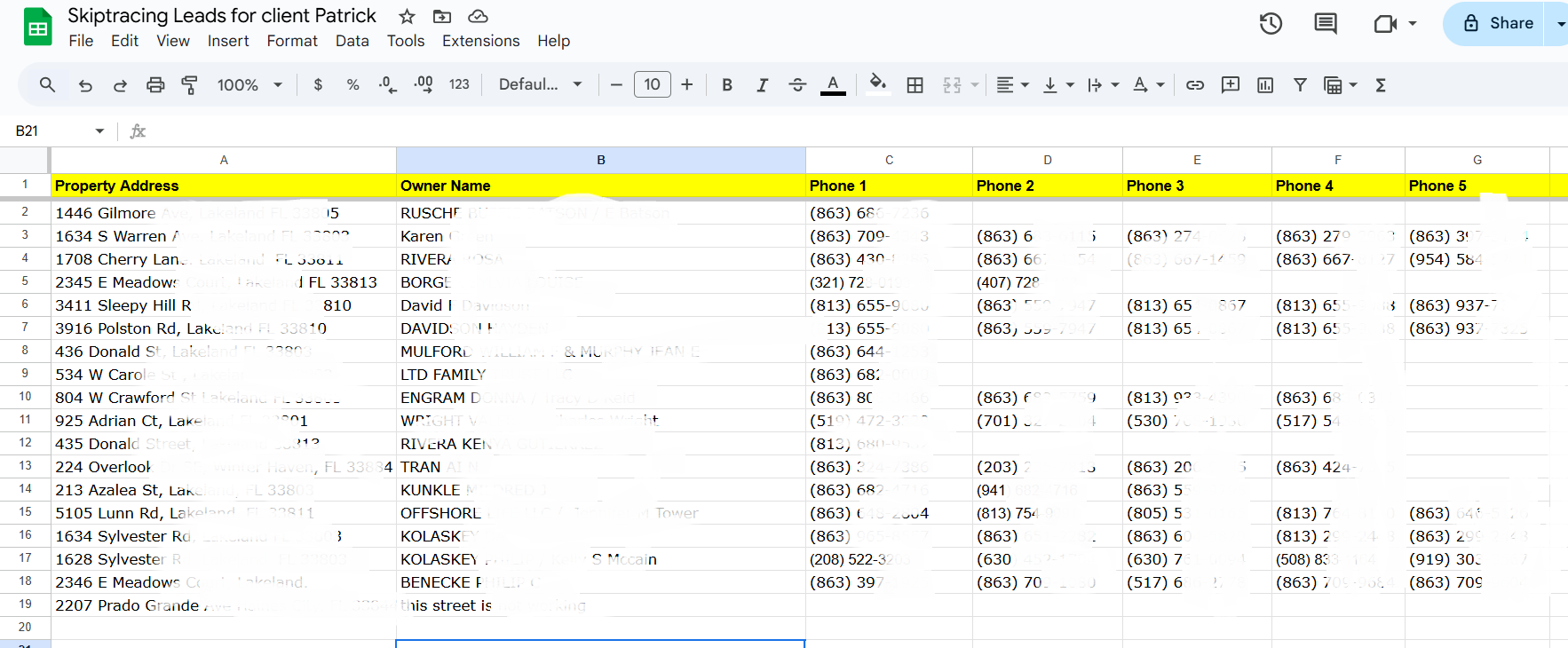 465204Skip Tracing in 2 hours