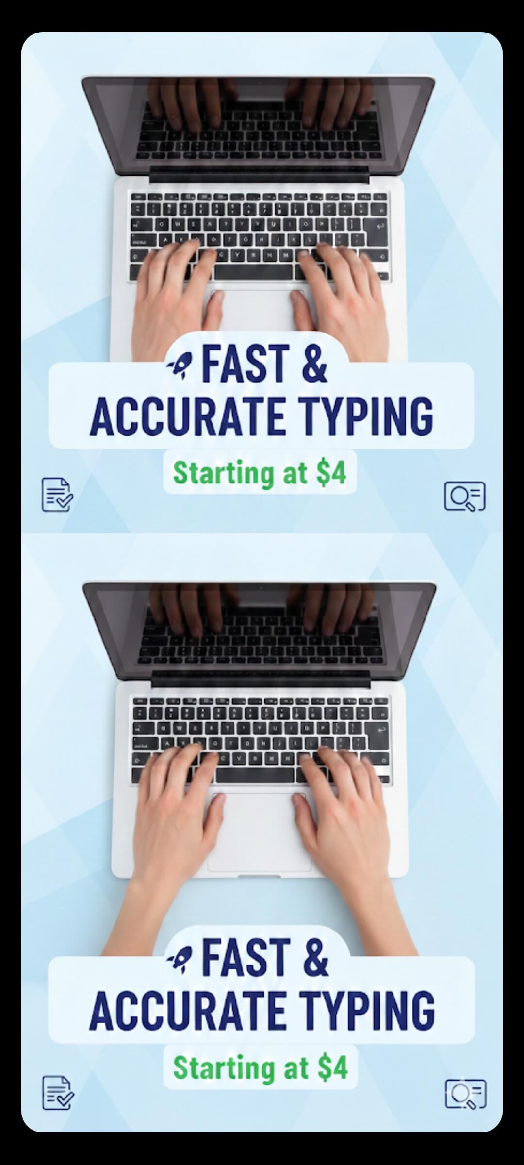 464024I will provide fast and accurate typing and data entry services