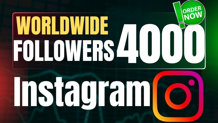 458872I will deliver 6000 real Instagram followers worldwide
