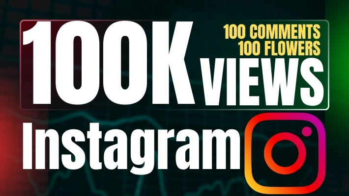 458086Get 20,000 Instagram Likes + 500,000 Real Video Views & 100 flowers growth