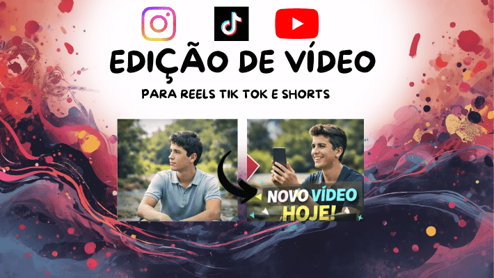 469009Vou editar seu vídeo para Reels, TikTok e Shorts rapidamente