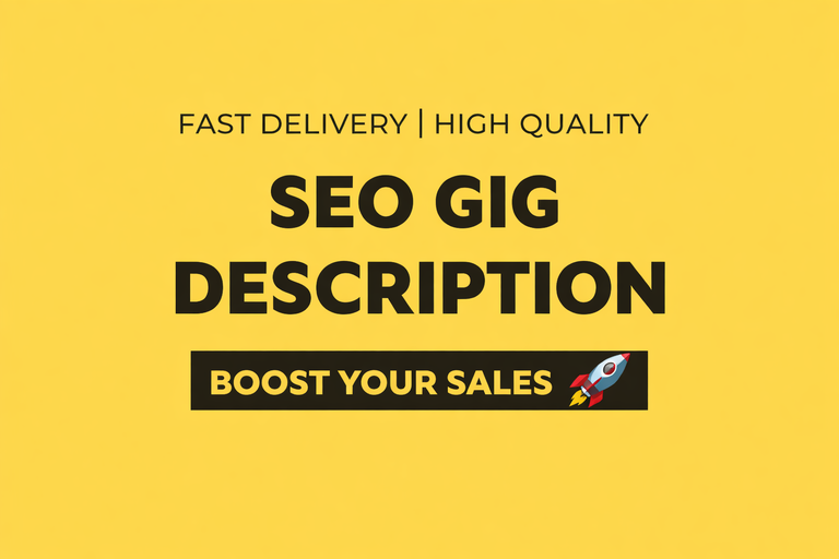 476800I will write SEO optimized Fiverr gig description that converts buyers.