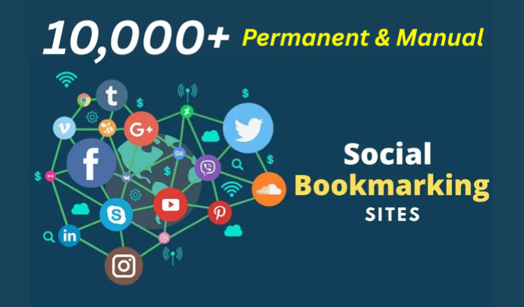 491888Powerful SEO 15,000+ Off Page Homepage Do Follow Permanent Social Bookmarking Backlinks Website Ranking High DA PA