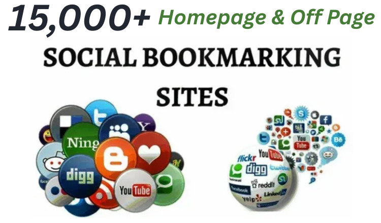 491894Powerful SEO 10,000+ Off Page Homepage Do Follow Permanent Social Bookmarking Backlinks Website Ranking High DA PA