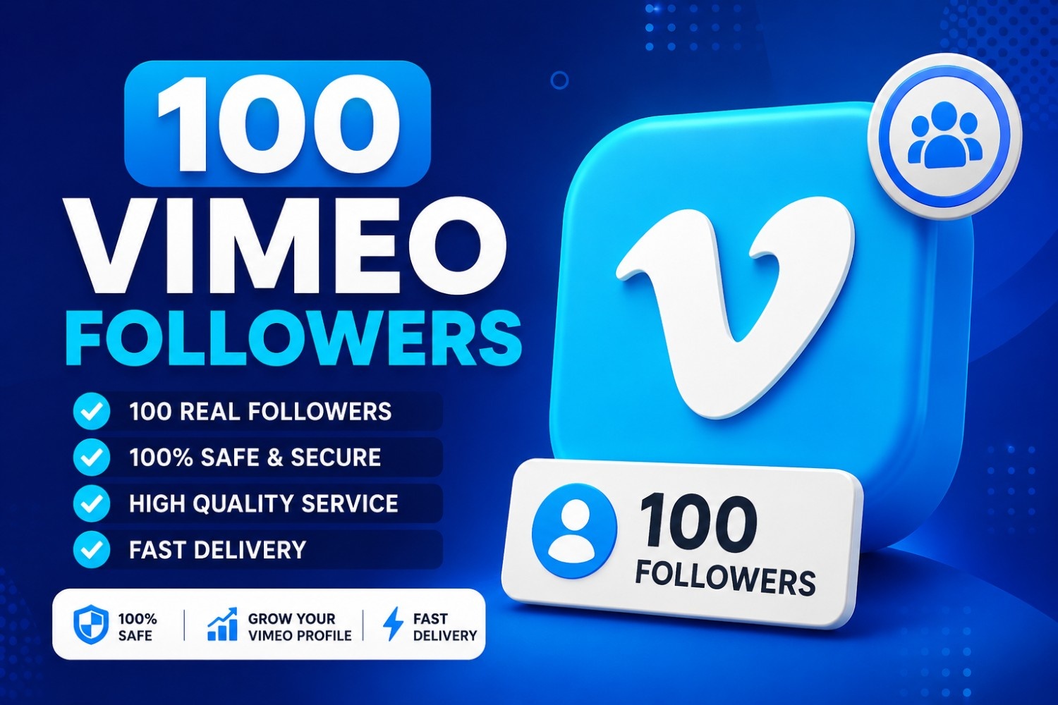 496565I will deliver 100 real and organic TikTok followers