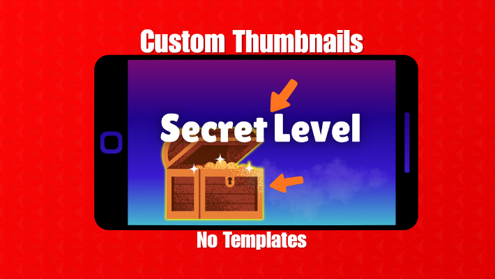 488824I will create 100% custom gaming YouTube thumbnails from a blank canvas