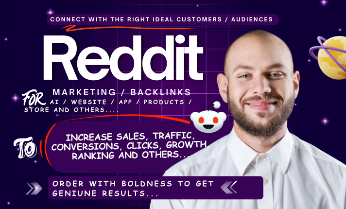 495919I will do reddit SEO Or GEO backlink post and comment to promote ai tool, app, ecom store products Or Crypto Website