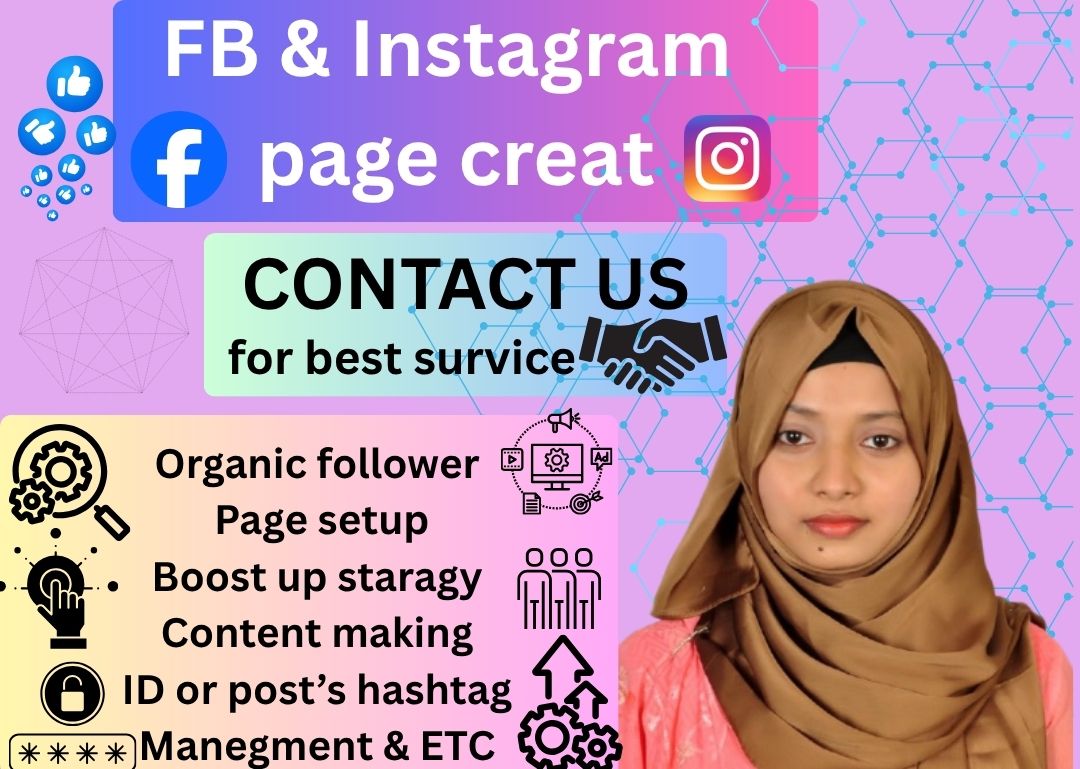 492795i wiil create & setup a perfect Professional Social Media Accounts for Your Business