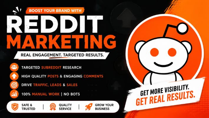 493562I will promote your item, organization, company, brand, and generate signup leads via Reddit SEO post