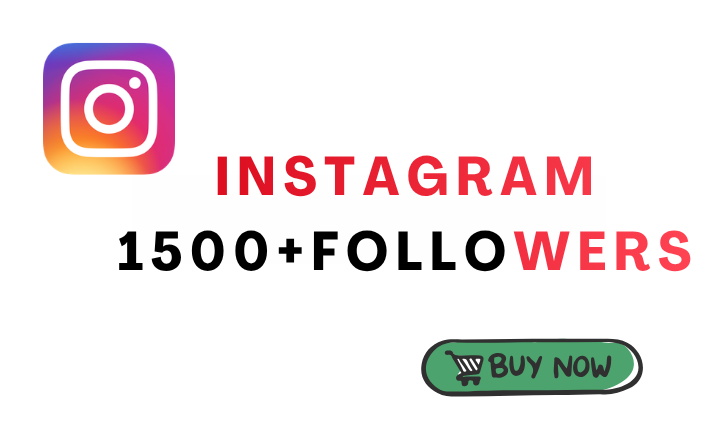 502733Guaranteed 1500+ Instagram Followers