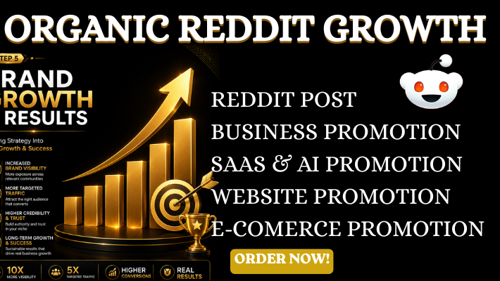 503018I will Promote your Saas, E-commerce, Crypto, Products, Brand Website Link on Reddit SEO Post and GEO Comments