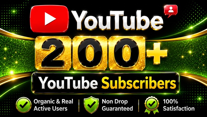 13306Get 2000 None Drop Youtube Subscribers, 100 comments, 100 likes, 100views Best Sell.