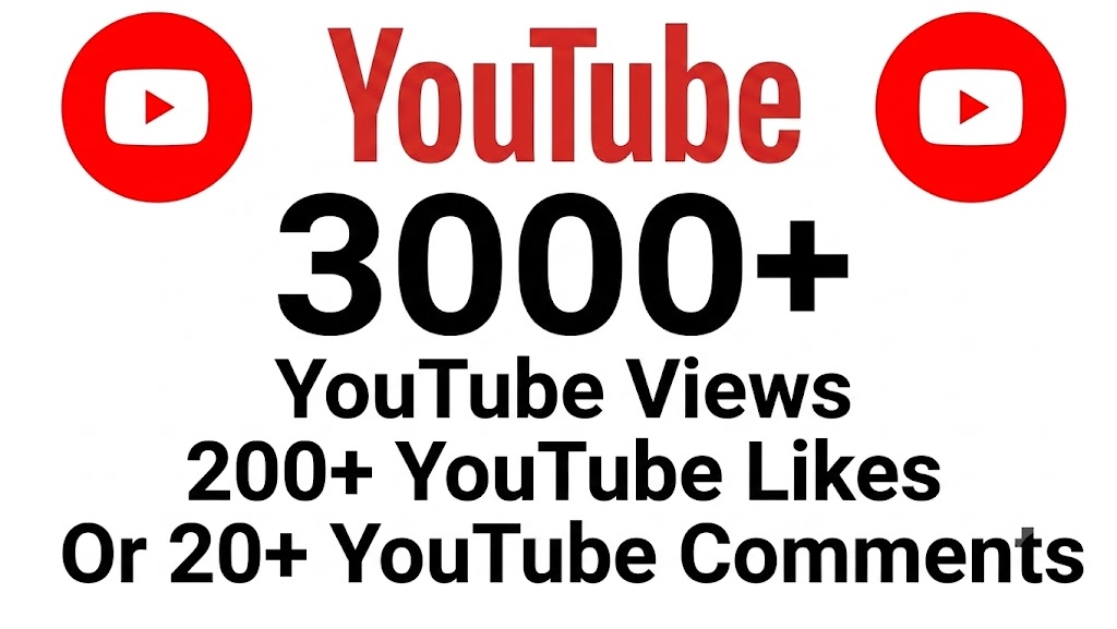 510012You Will Get 20,000+ YouTube Views, 2,000+ Likes & 200+ Comments | High-Quality Promotion