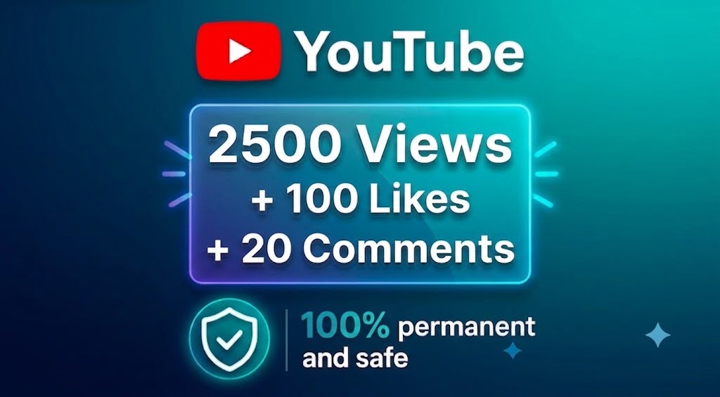 506703You will get Organic 2500+ views| with Real 500+ Likes or 30 comments For Your Video