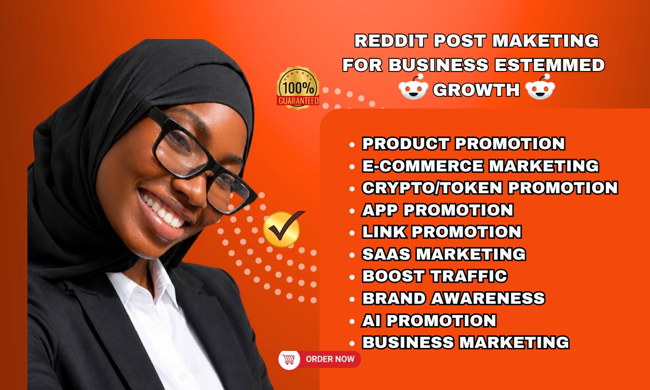 505770I will promote your website, business, or product with organic Reddit marketing