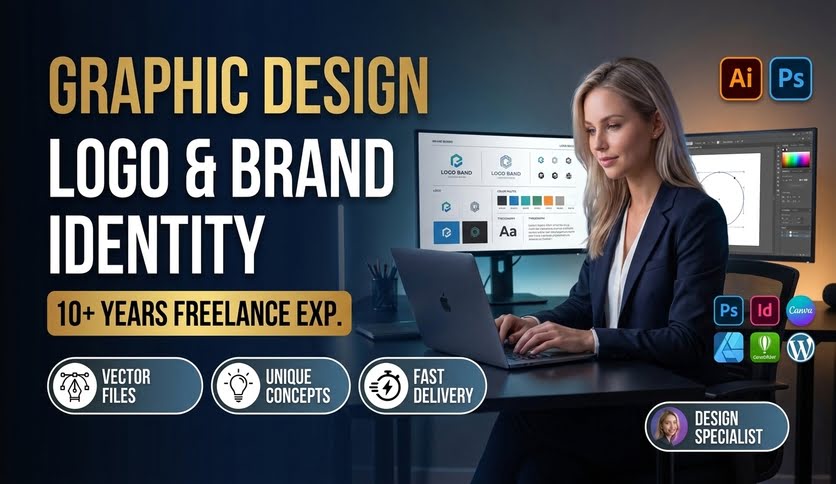 510994Custom Logo Design And Brand Identity Package