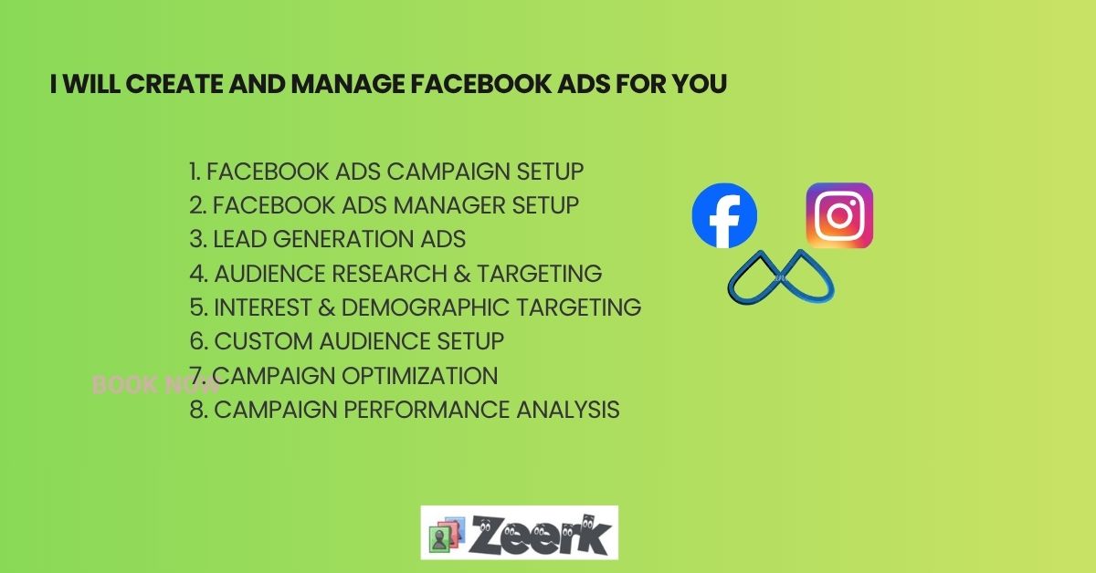 513277I will create and manage Facebook Ads for you
