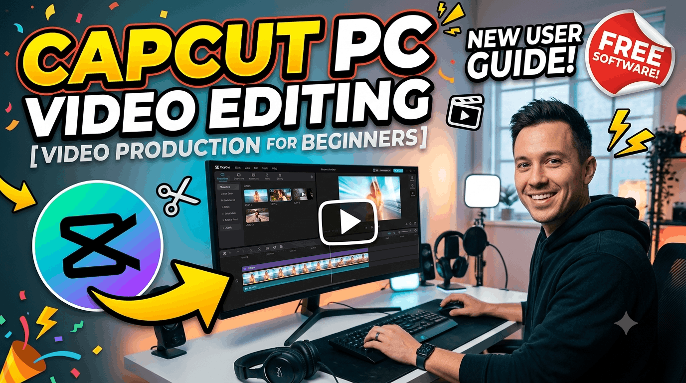 512299Get Capcut Pc Video Editing [ Video Production for Beginners