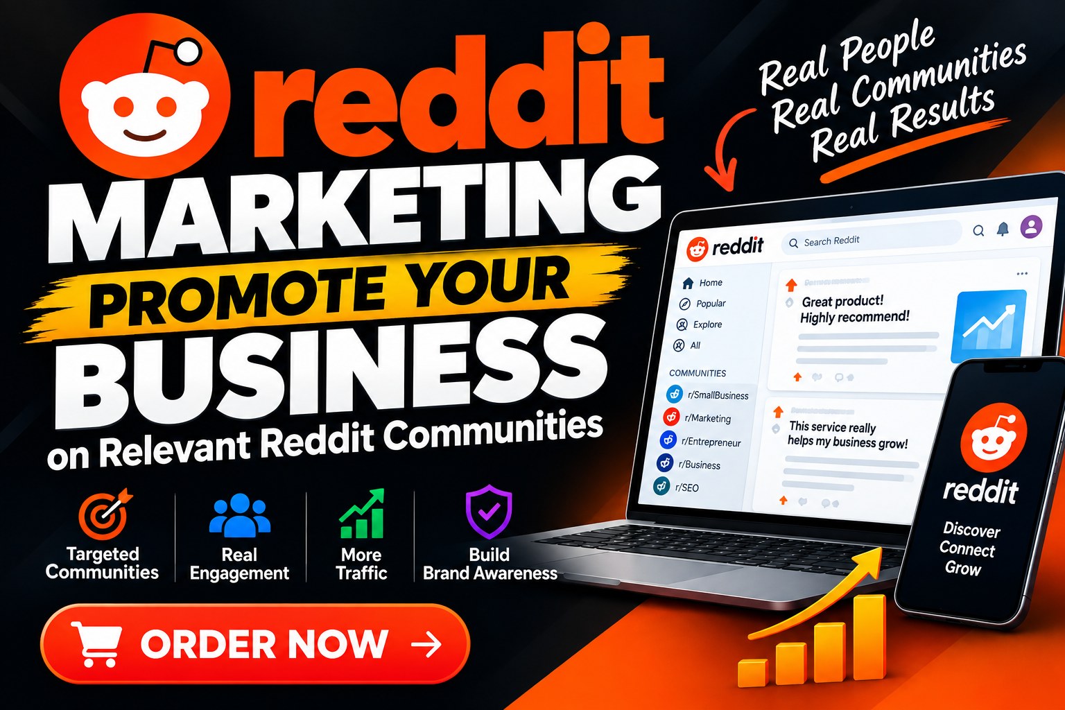 517585I Will Promote Your Business Website on Relevant Reddit Communities