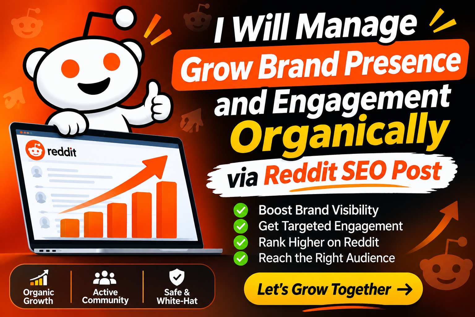 523978I will do reddit seo post boost business website ai product saas website online store