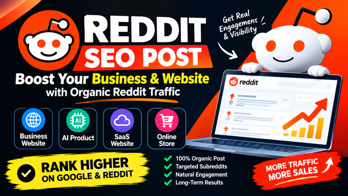 522910I will manage grow brand presence and engagement organically via reddit seo post